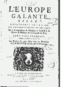 Europe Galante