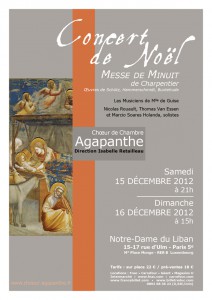 Concert de Noël 2012